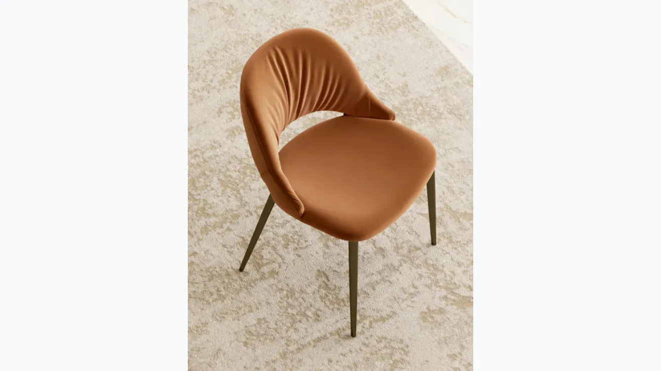 Fauteuil Nova en tissu Bontempi.