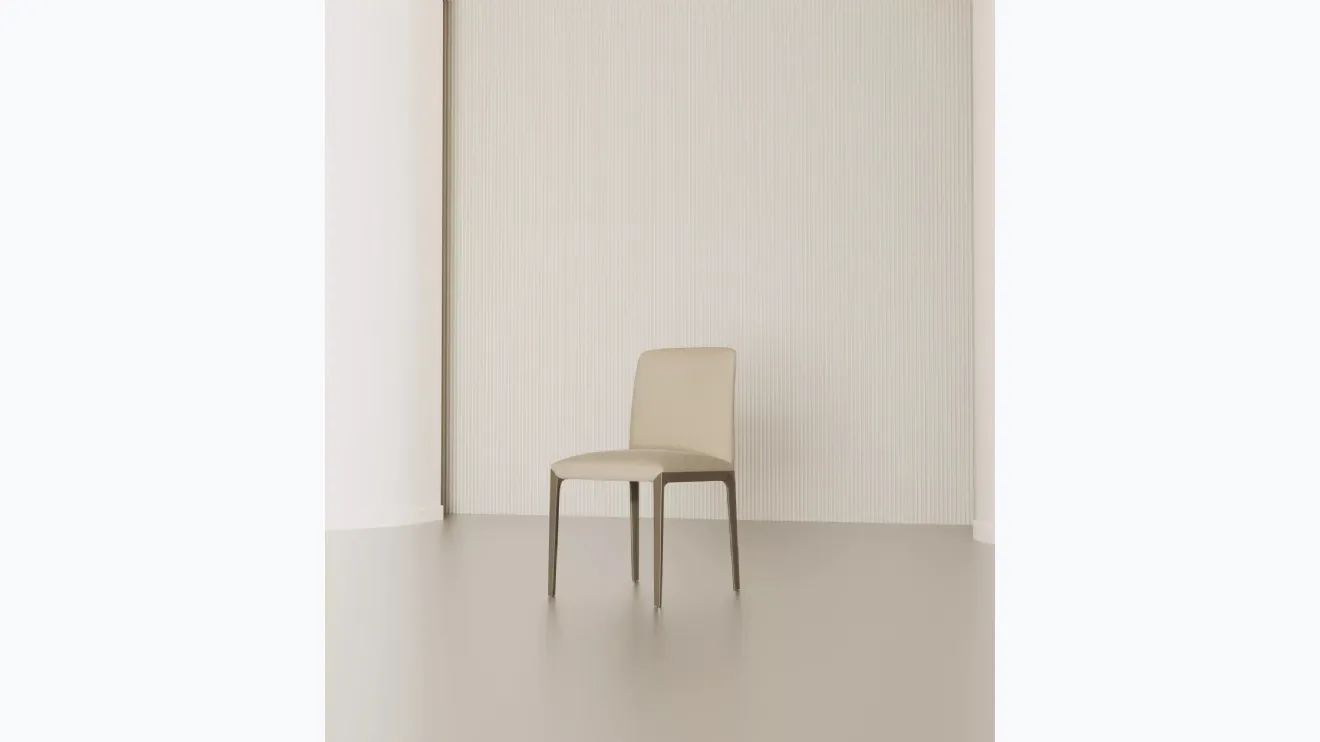 Chaise Opera en cuir de Bontempi