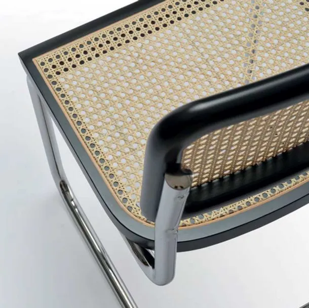 Tabouret Cosmo en paille de Vienne de Sigerico