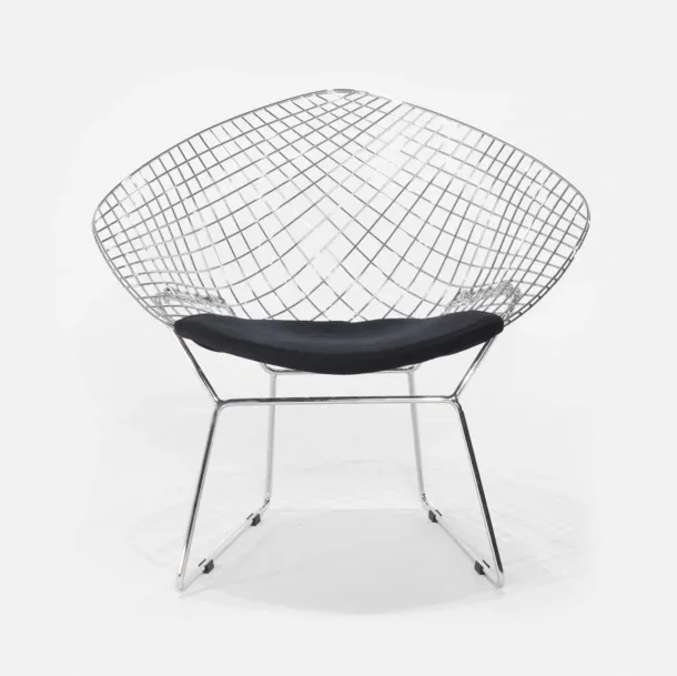 Fauteuil Asia en tube de métal de Sigerico
