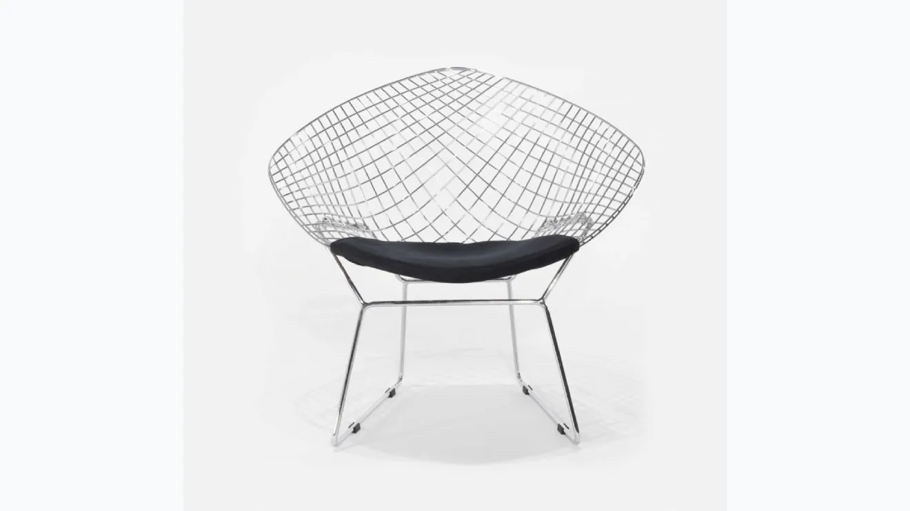 Fauteuil Asia en tube de métal de Sigerico