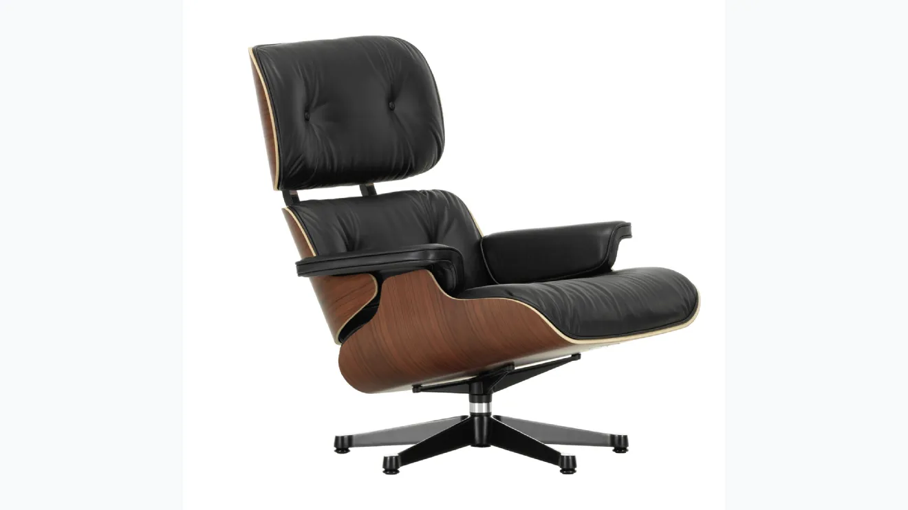 Fauteuil confortable en bois et cuir de Sigerico.
