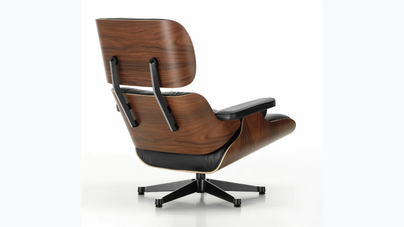 Fauteuil confortable en bois et en cuir de Sigerico