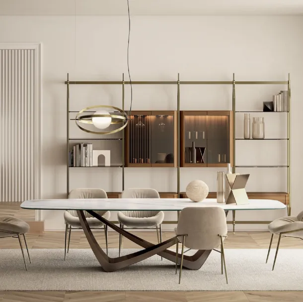 Table Bach en SuperMarmo de Bontempi
