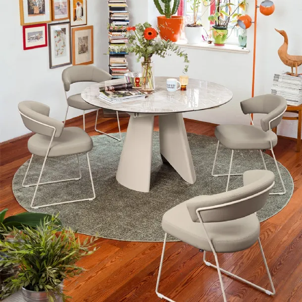 Ecco la traduzione corretta in francese:

**Table ronde extensible