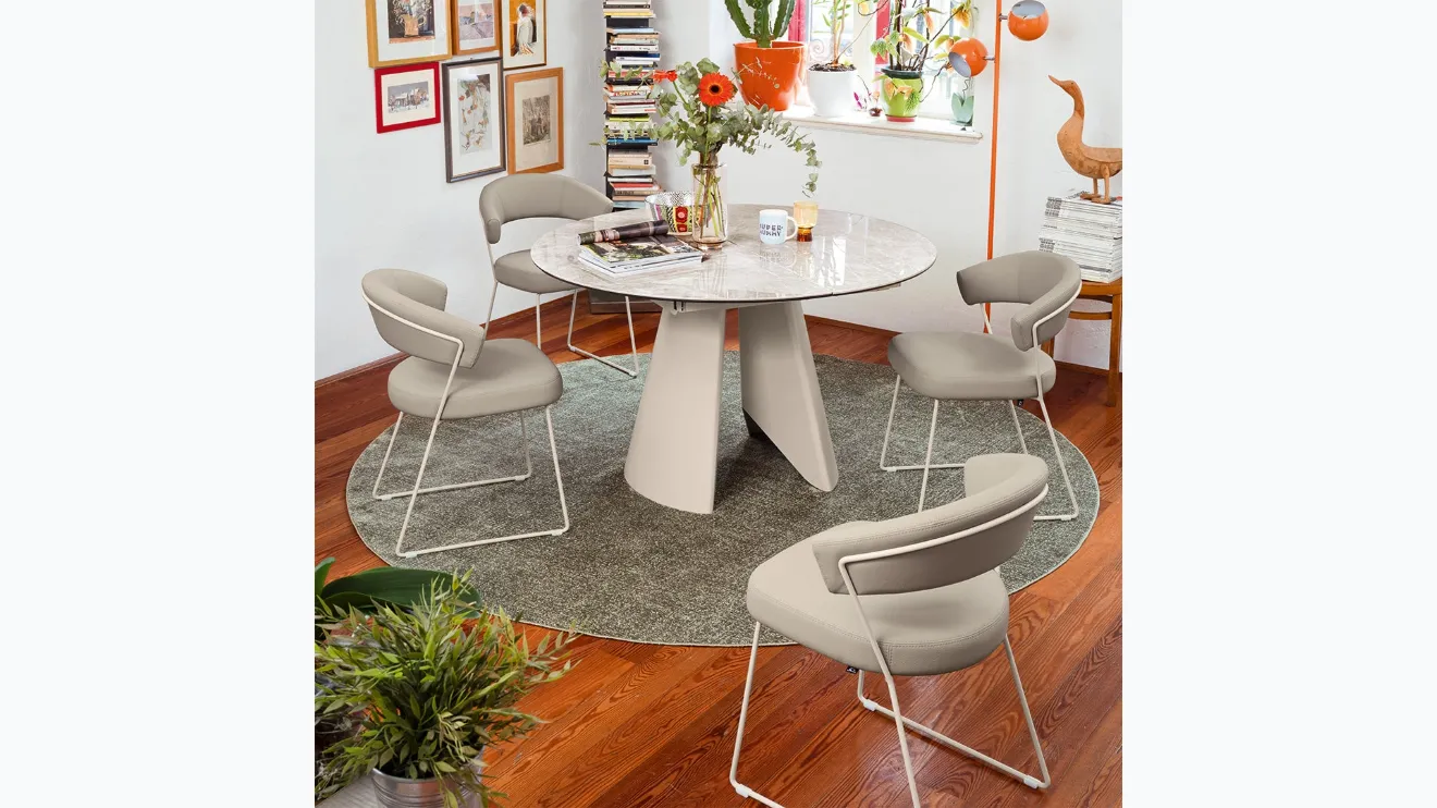 Ecco la traduzione corretta in francese:

**Table ronde extensible