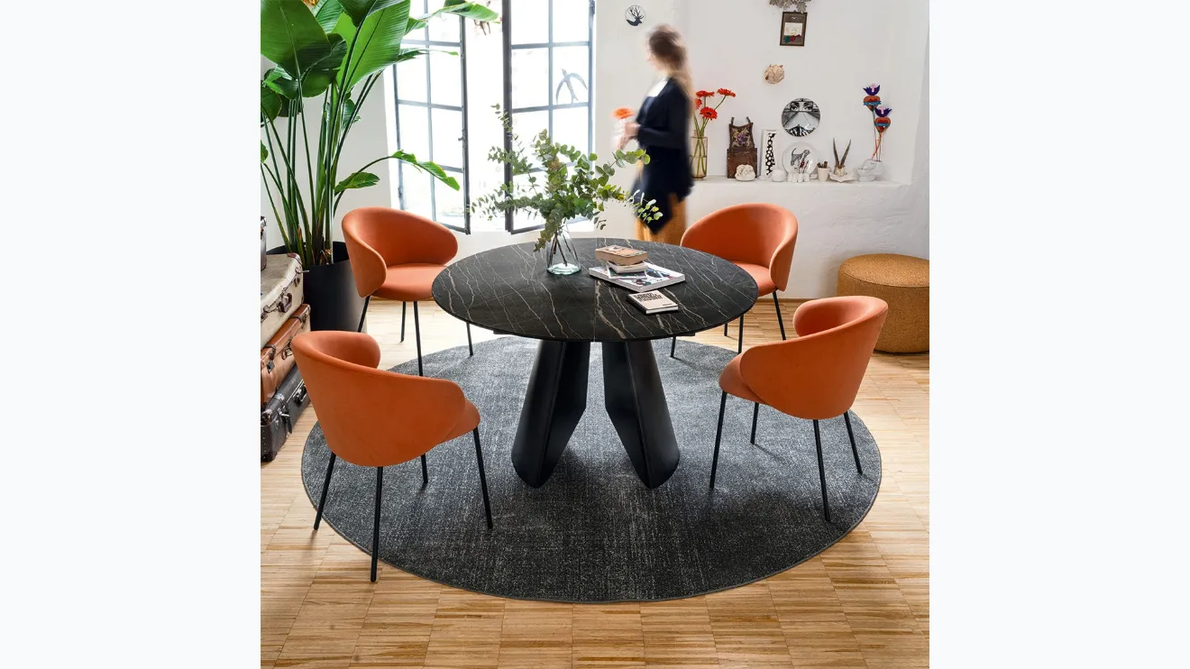 La traduzione corretta in francese è:

**Table ronde extensible