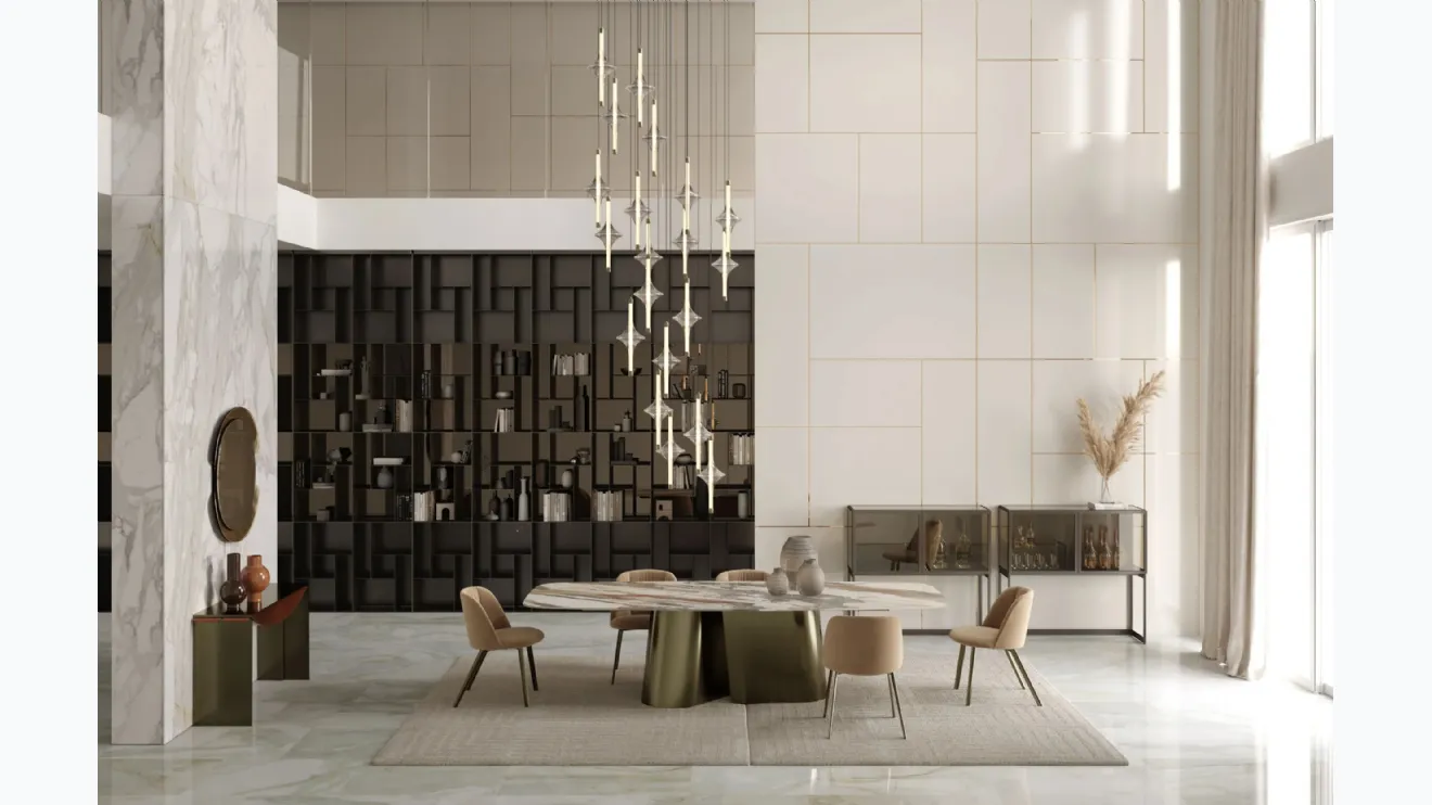 Table extensible Kimono en SuperMarmo de Bontempi