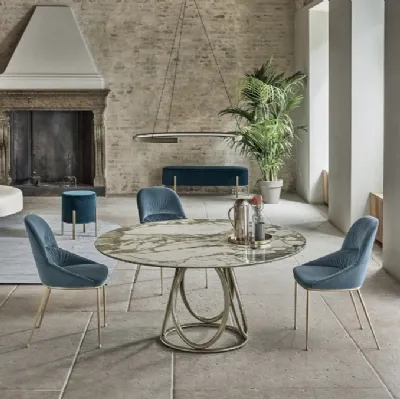 Table Louis Rotondo en Supermarbre de Bontempi