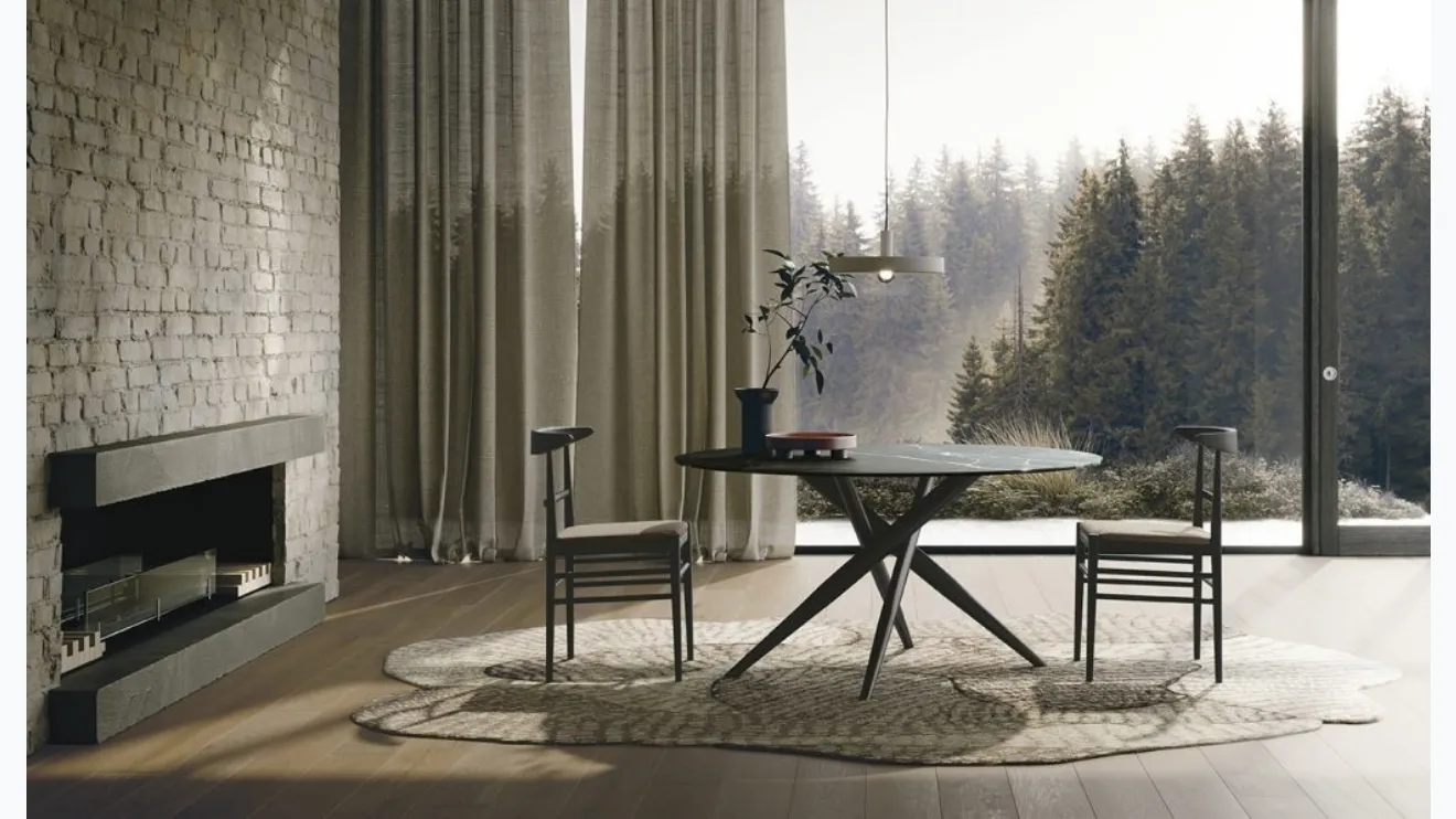 Table extensible Tiffany Round de Sedit