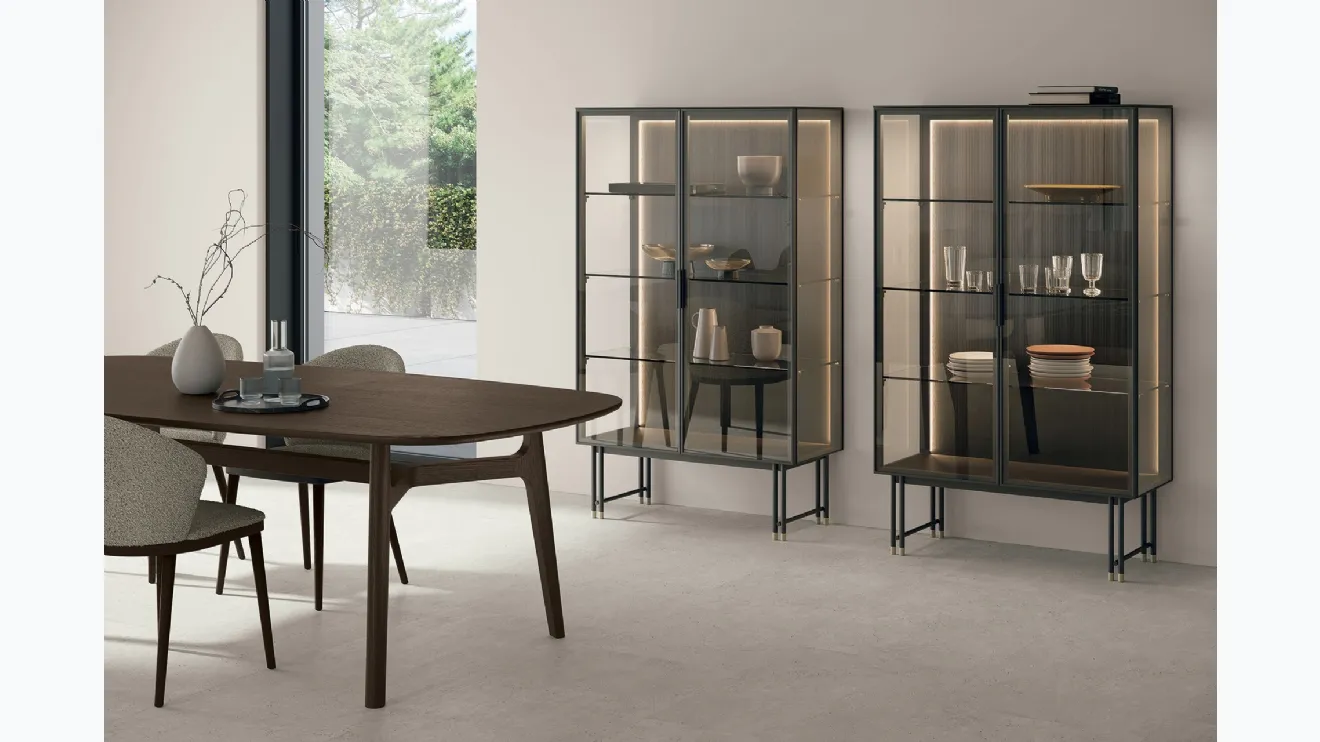 Madia Joyce avec portes en verre de Tomasella