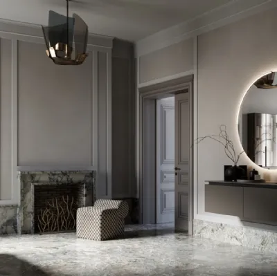 Meuble de salle de bain suspendu haut 10 par P
