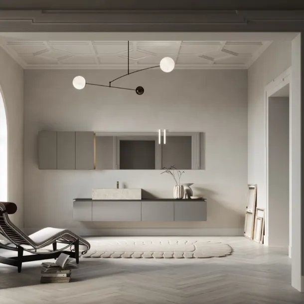 Meuble de salle de bain haut 17 de P