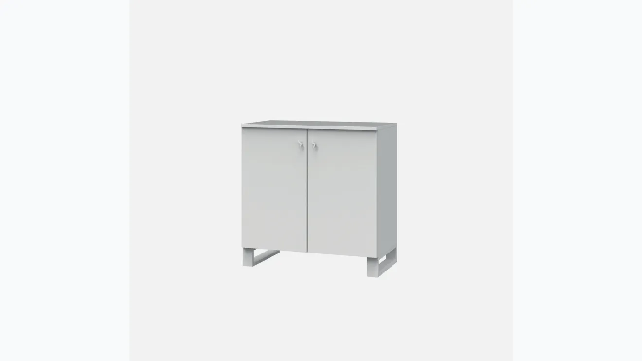 Bureau mobile de stockage Polaris par Sigerico
