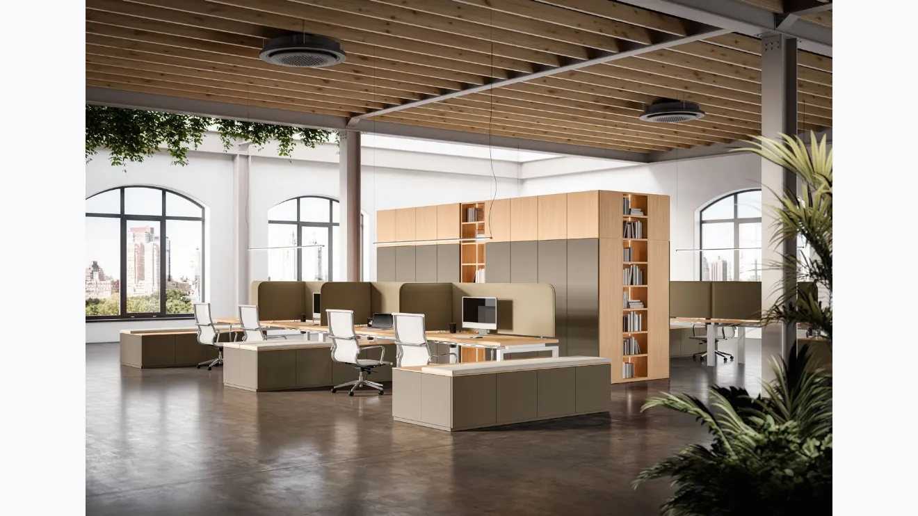 bureau opérationnel OF110 de Giessegi