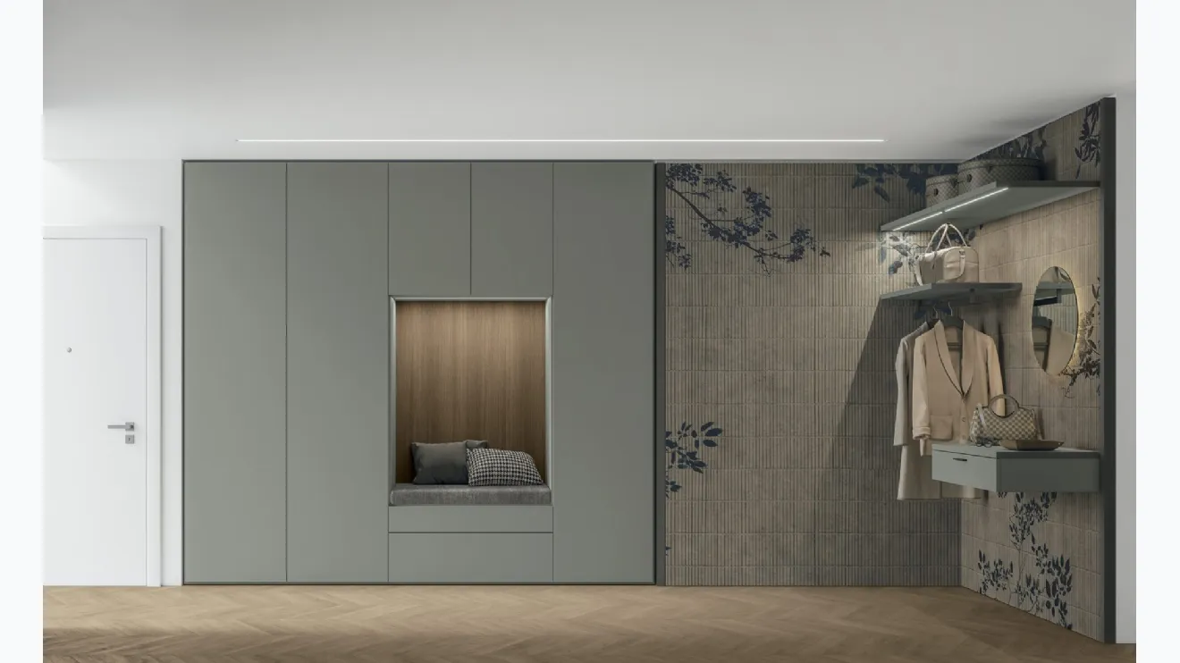 Meuble d'entrée Logica Plus UNIT 05 par Tomasella