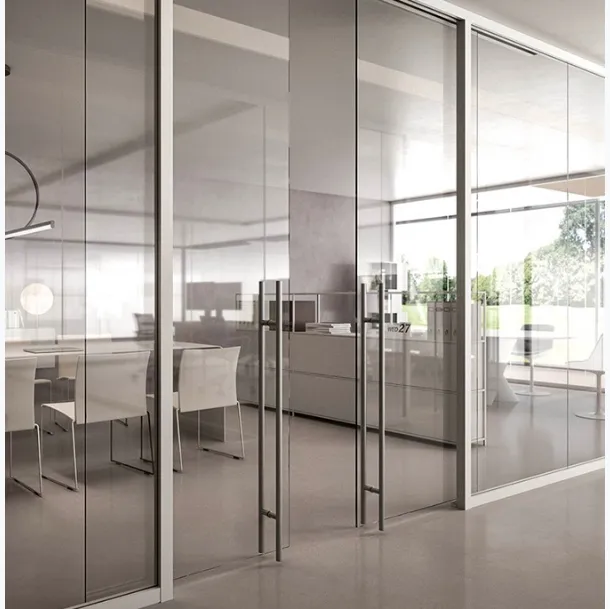 Porte coulissante intérieure en verre Area System 2 de BiHome