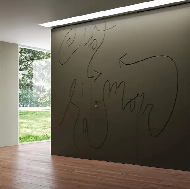 Porte intérieure Door is love Filomuro de Bertolotto