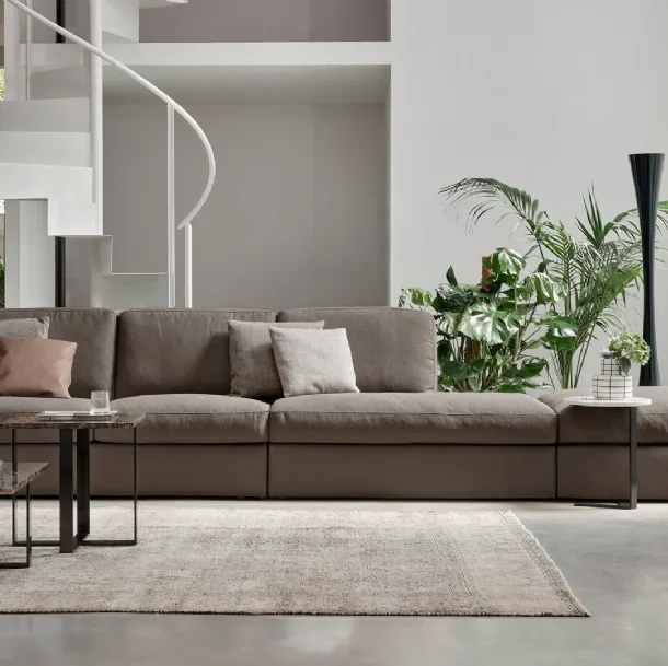 Canapé linéaire Oxford Regular de Rosini Divani