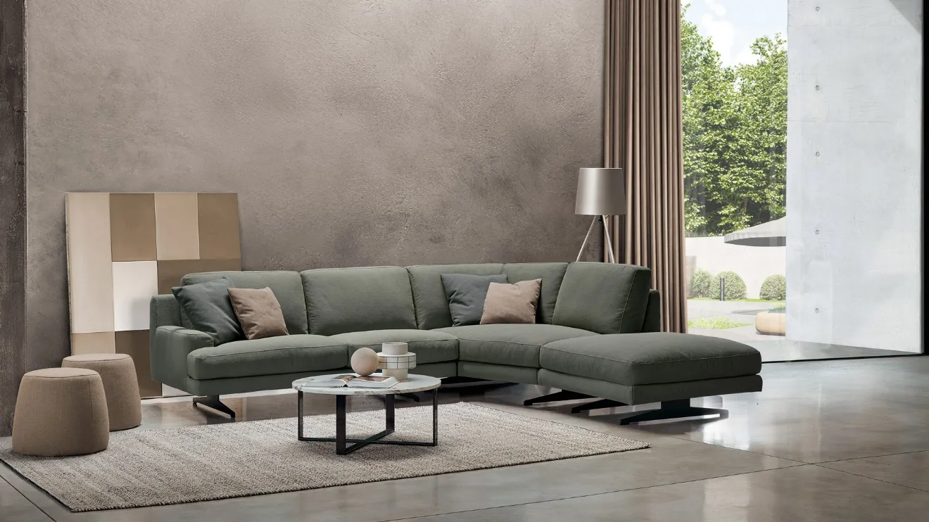 Canapé d'angle Oxford Top de Rosini Divani