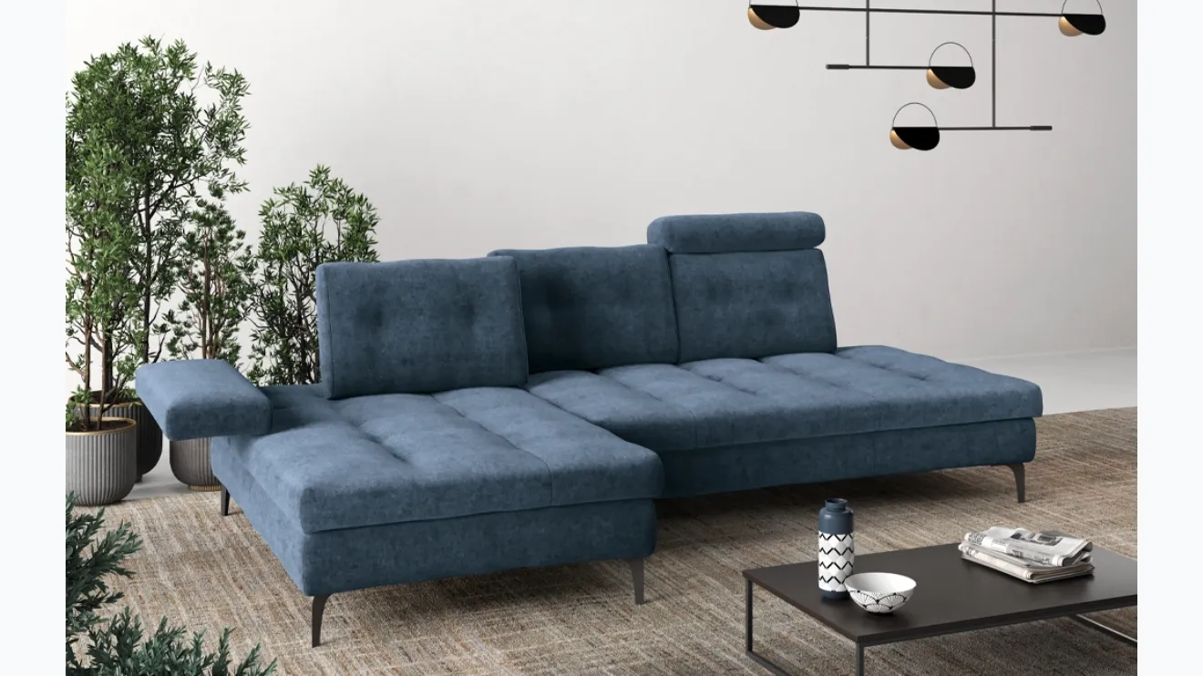 Canapé d'angle Rayo de Rigosalotti