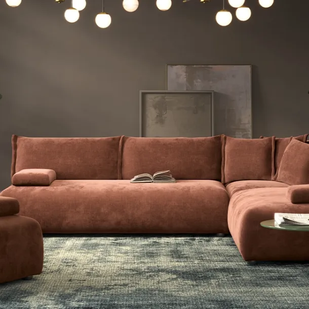 Salon en tissu Vario de Rigosalotti