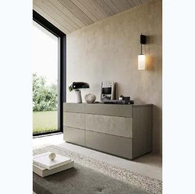 Commode Noa en frêne et marouflé de Mobilgam