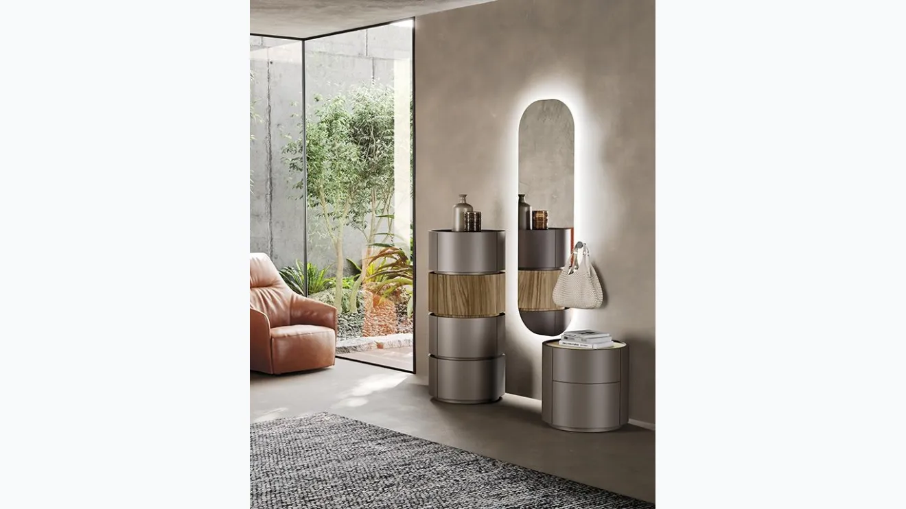 Commode Tolo en laqué et bois de Mobilgam