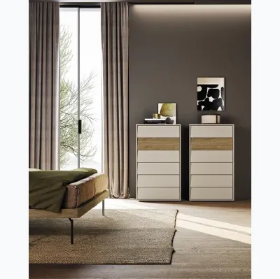 Commode en laqué et bois Vela de Mobilgam