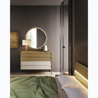 Commode Voile en bois laqué de Mobilgam