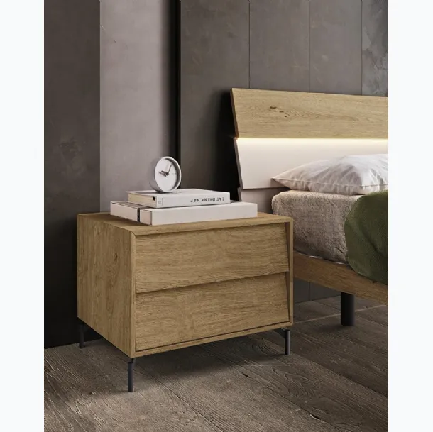 Table de chevet en bois Vela de Mobilgam